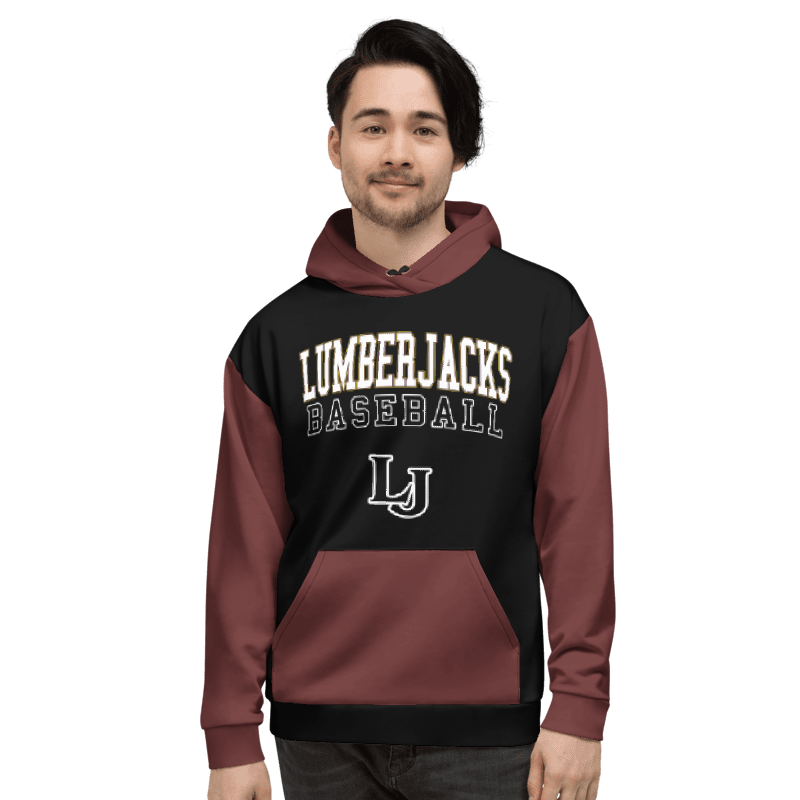 Lumber Jacks custom designed/dyed Unisex Hoodie
