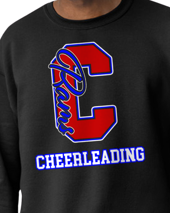 Carmel Cheerleading Adult Crew Neck Sweatshirt