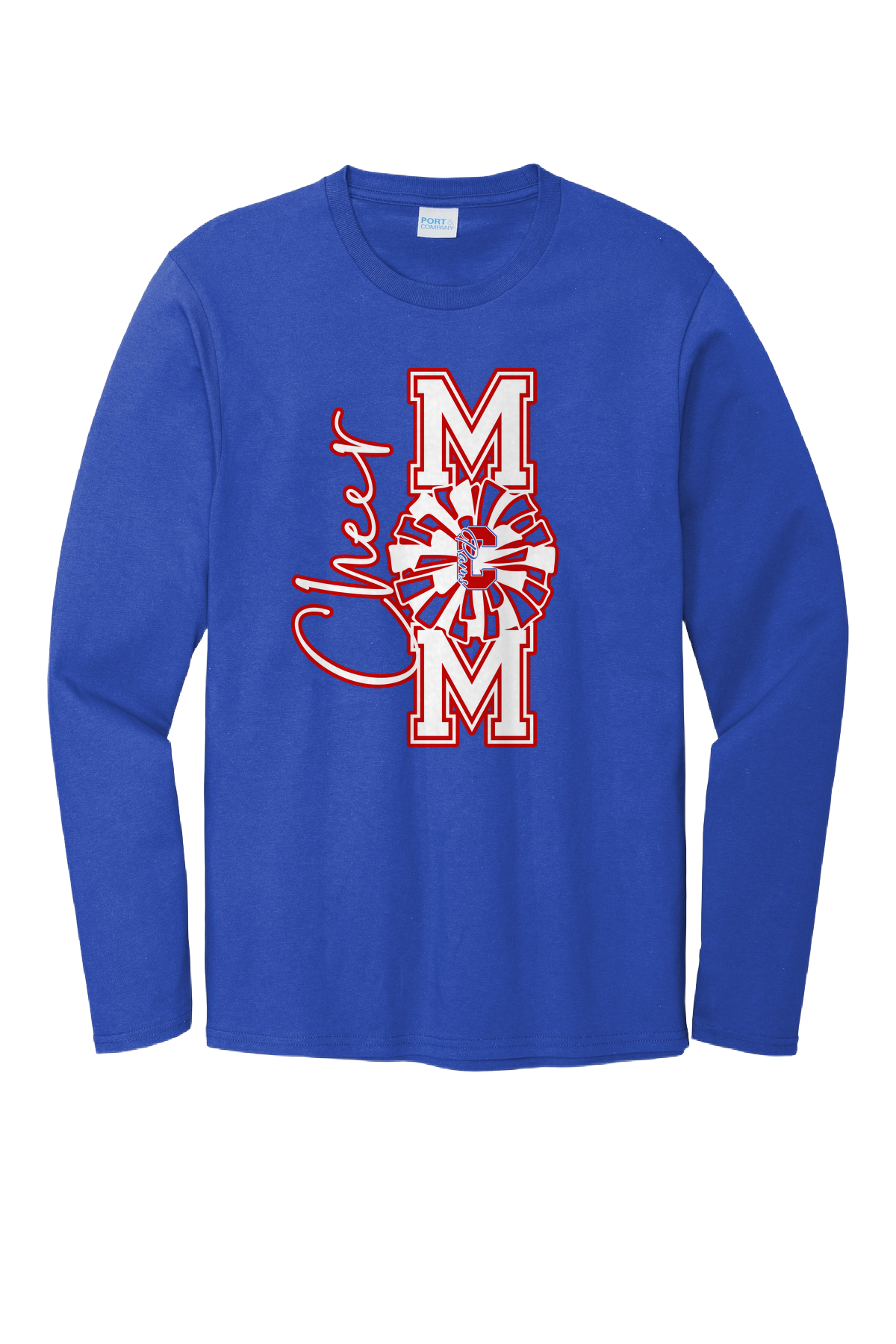 Carmel Rams Cheer Mom Long sleeve