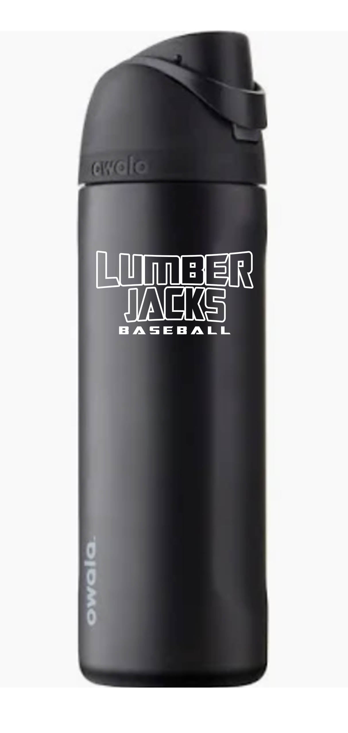 Lumberjacks Owala water bottle