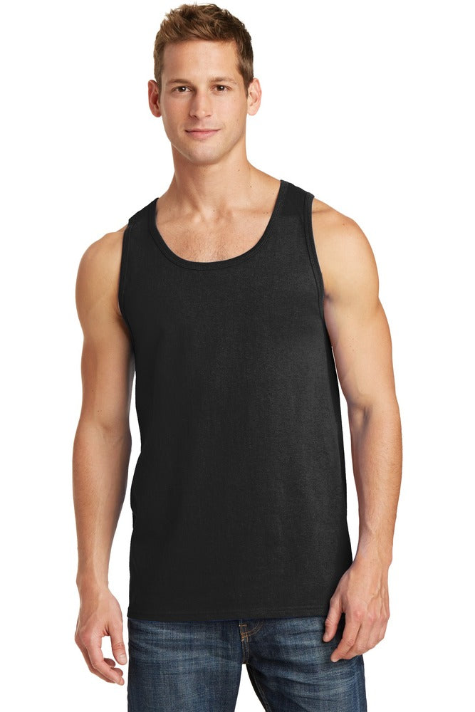Custom branding - Mens tank (2 sided) black