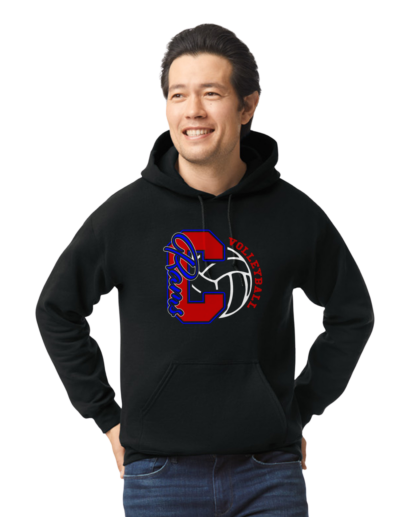 Carmel Rams Volleyball Hoodie