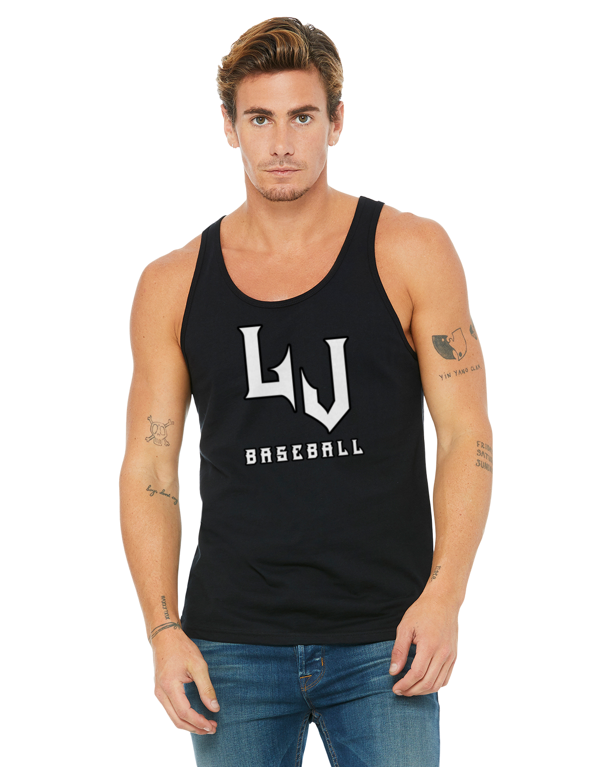 Adult unisex Lumber Jacks racerback tank