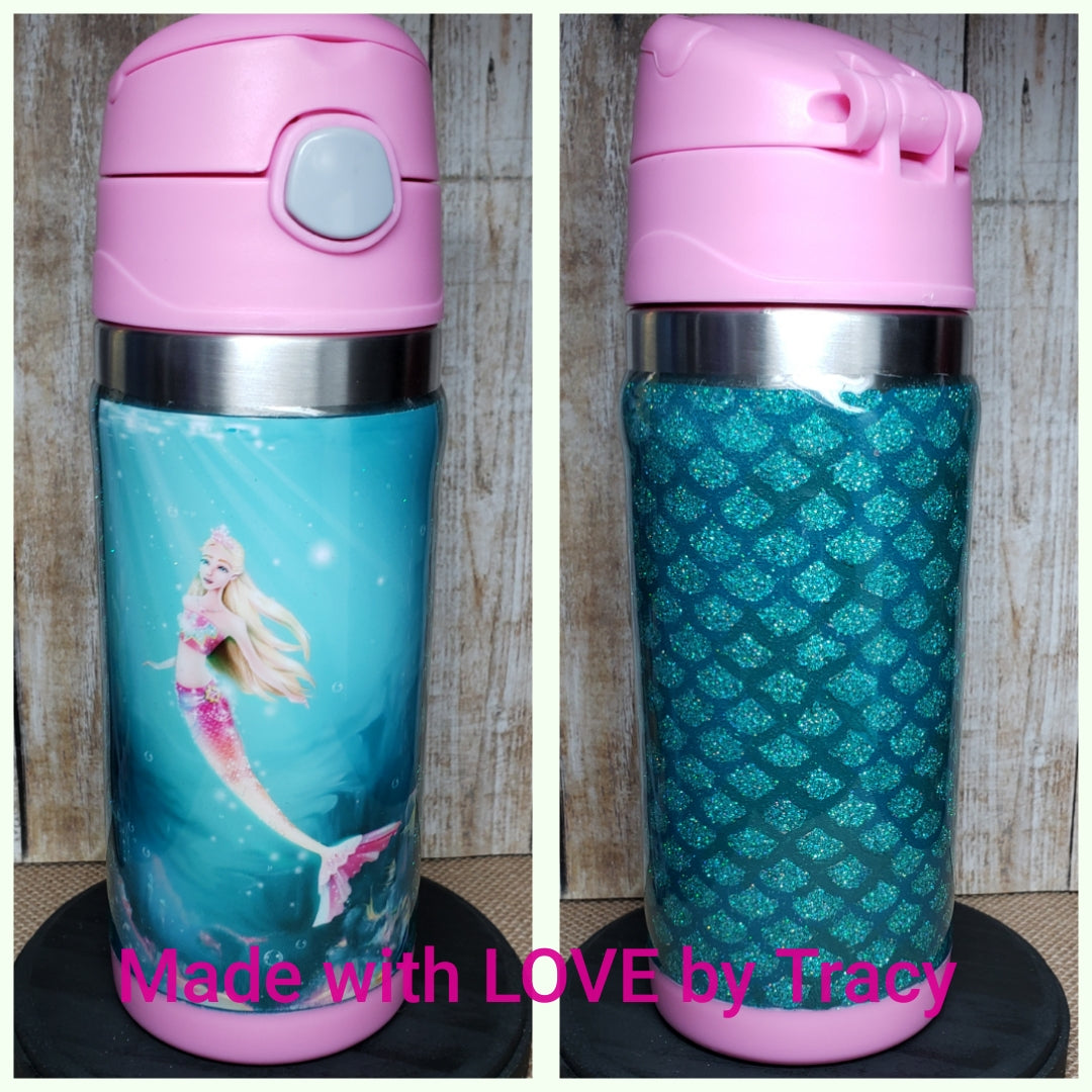 Custom 12 oz. Stainless steel water bottle - Made to order