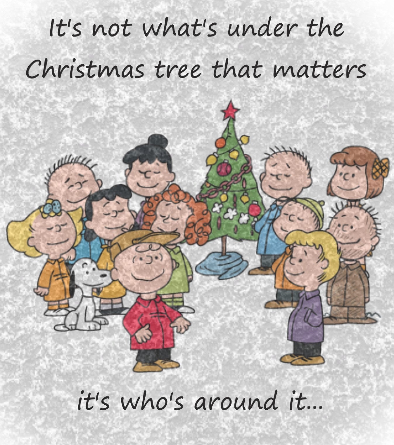 charlie brown - peanuts christmas group png and jpg waterslide