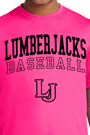 Adult Hot Pink Lumber Jack Tee