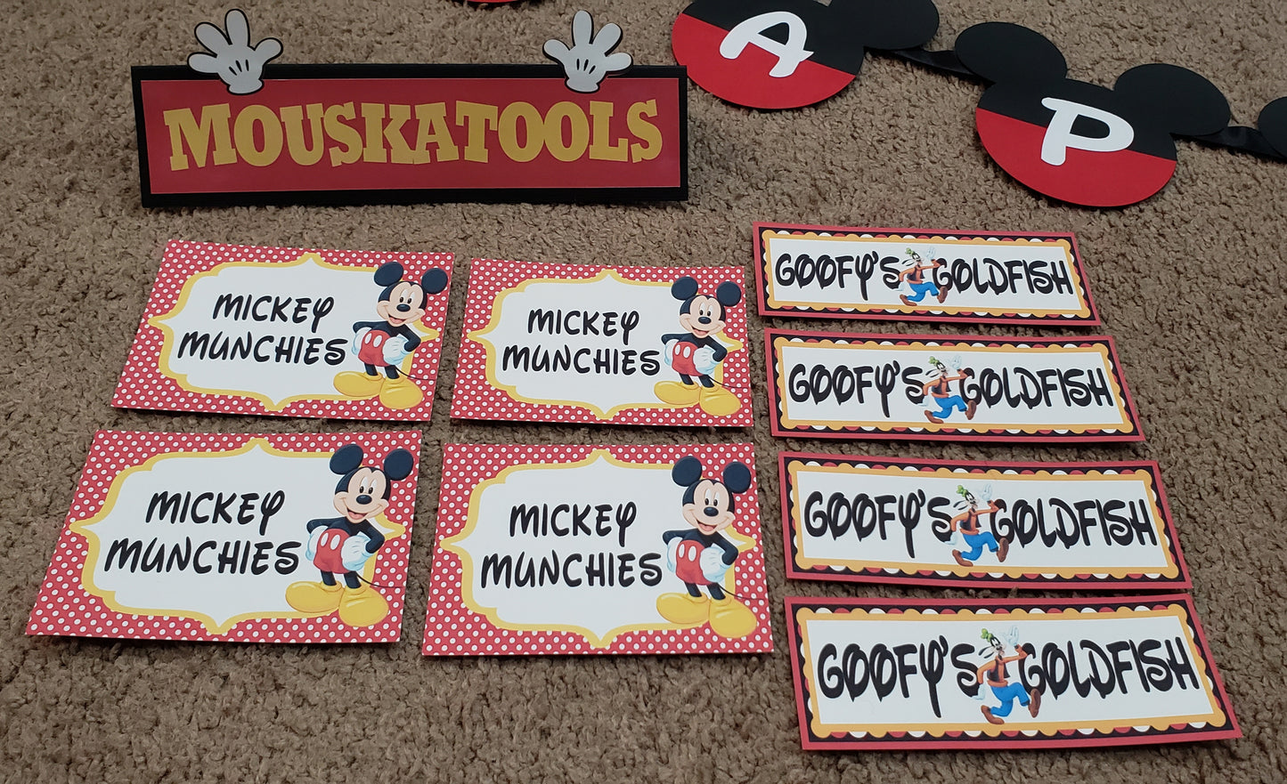 Mickey Mouse Birthday Theme Decor