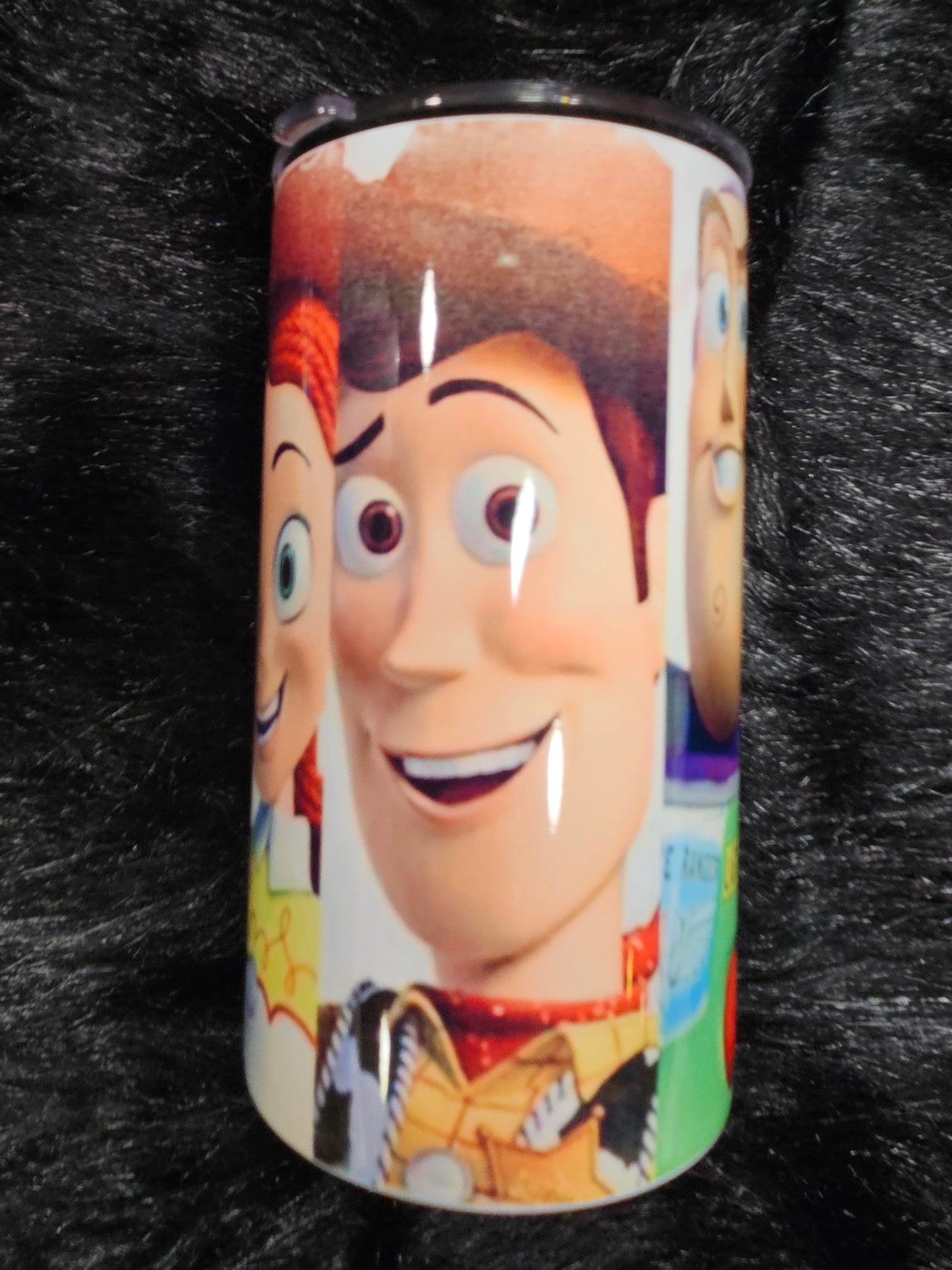 Toy Story - blemish discount  - 12 oz. Stainless convertible tumbler - 2 lids in one!