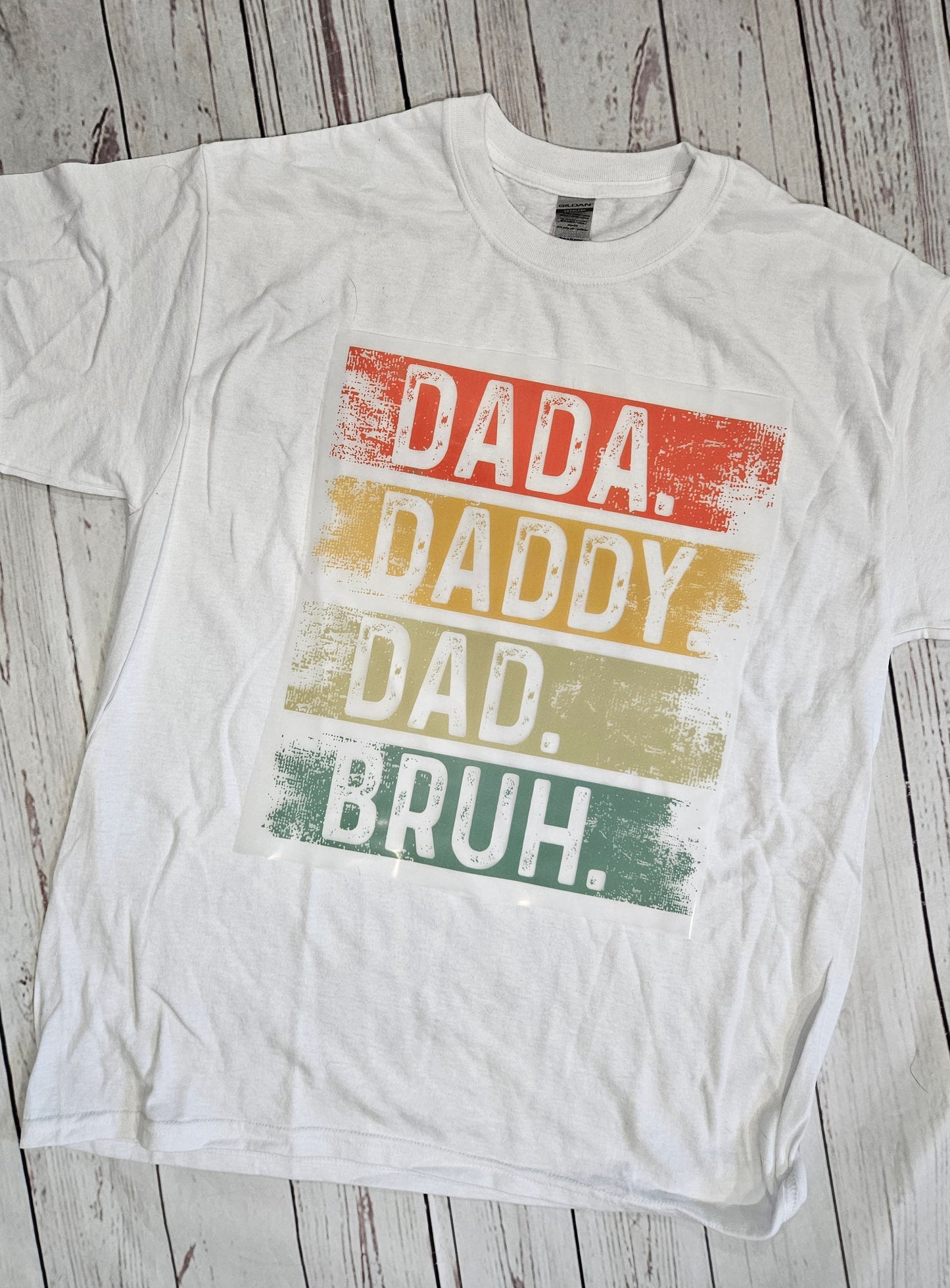 Dada Daddy Dad Bruh t-shirt