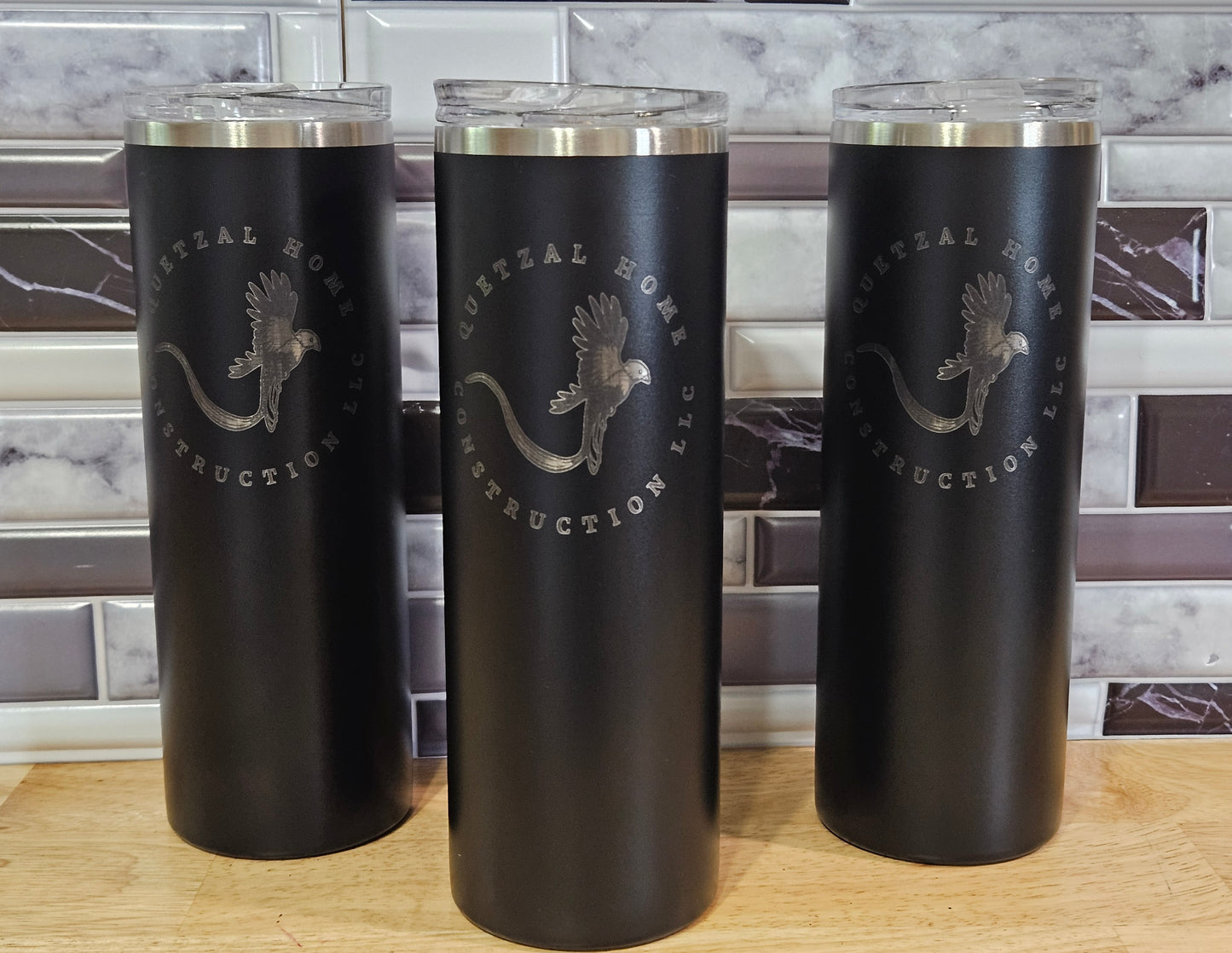 Custom 20 ounce - Laser engraved Tumbler