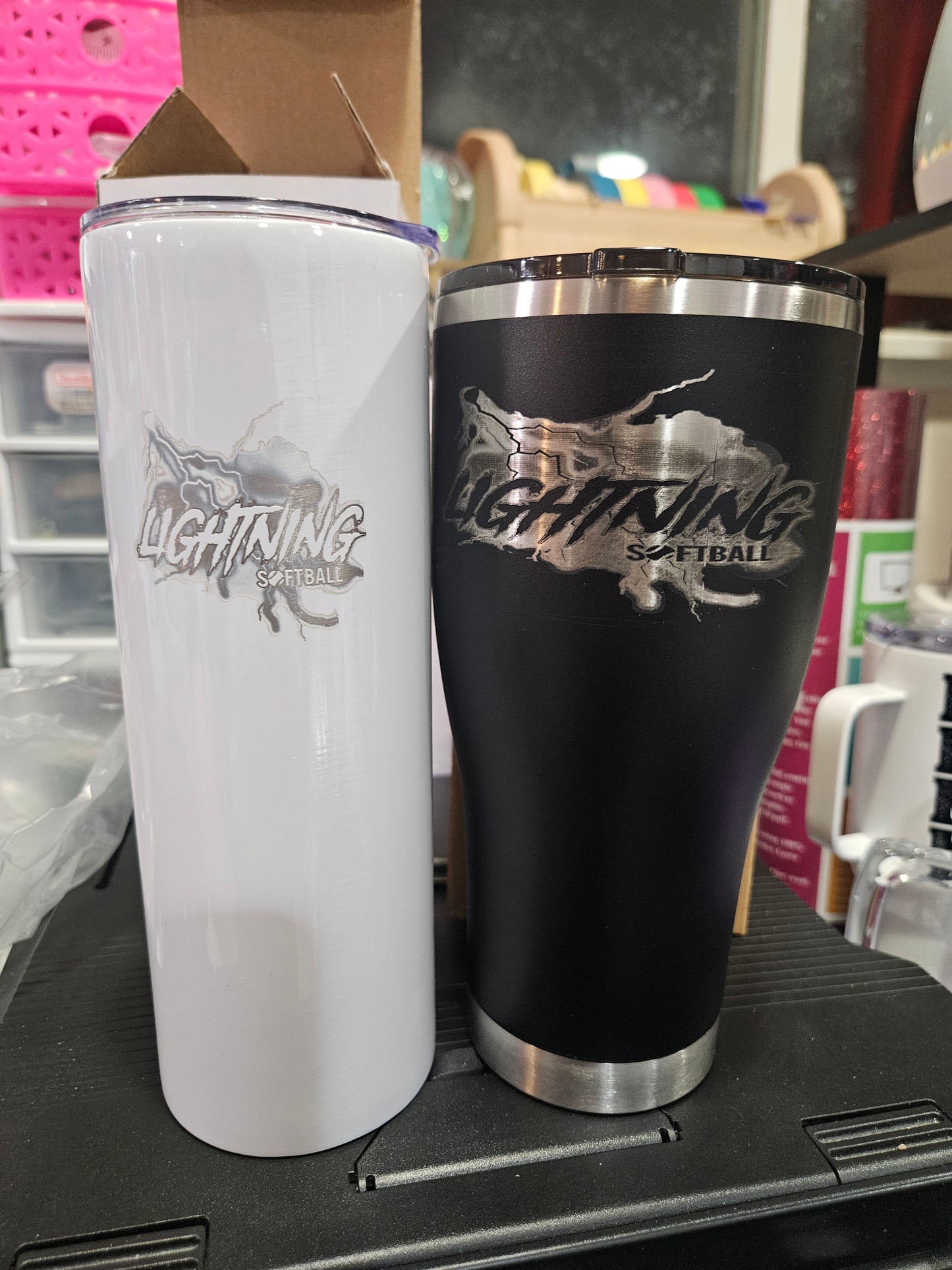 Custom 20 ounce - Laser engraved Tumbler