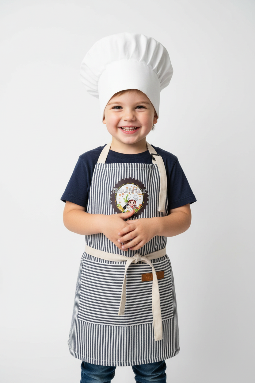 Custom logo or personalized design for aprons