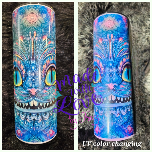 Beautiful Cheshire Cat Tumbler