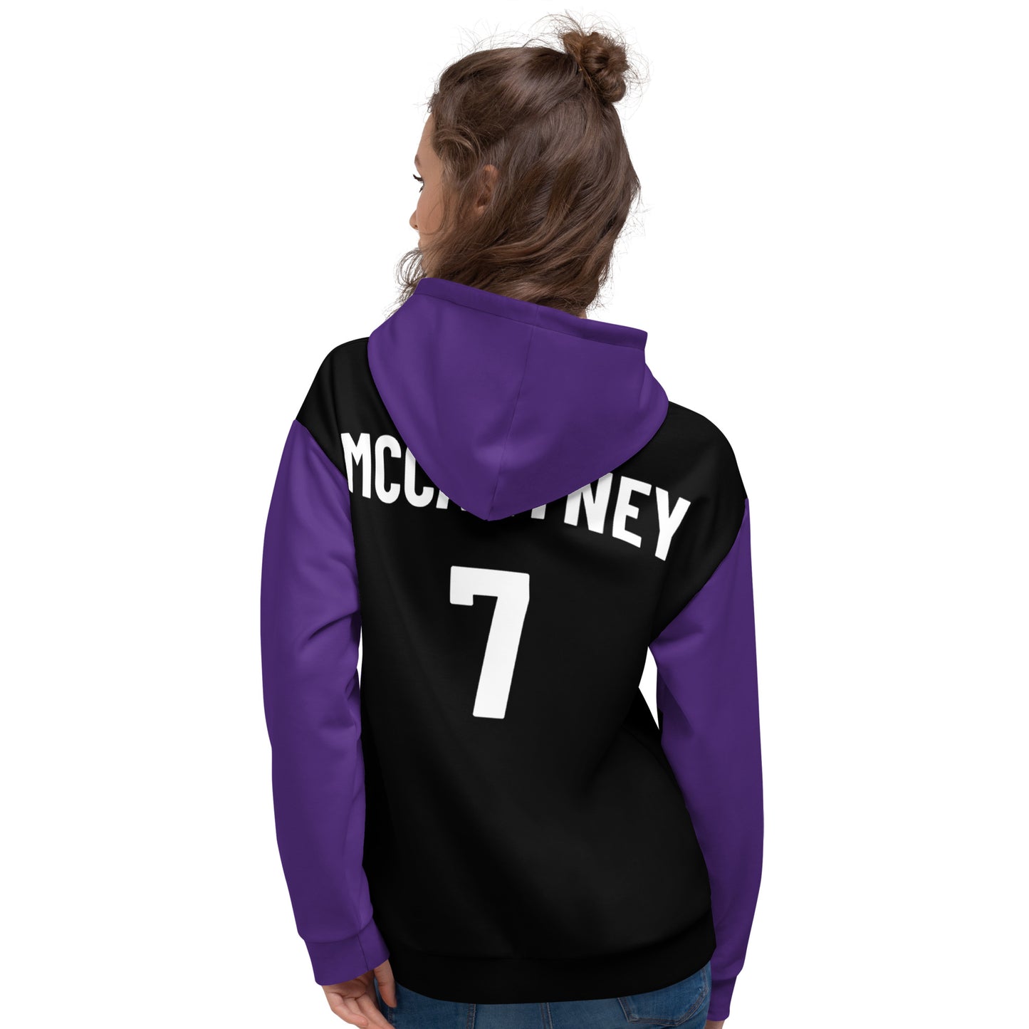 Lightning custom designed/dyed Unisex Hoodie