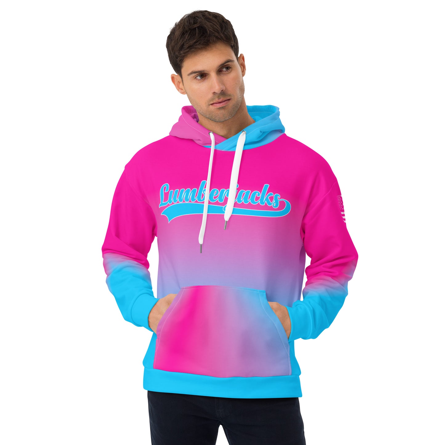 Custom Personalized Lumber Jacks Unisex Hoodie - Add Name & Number - NEW