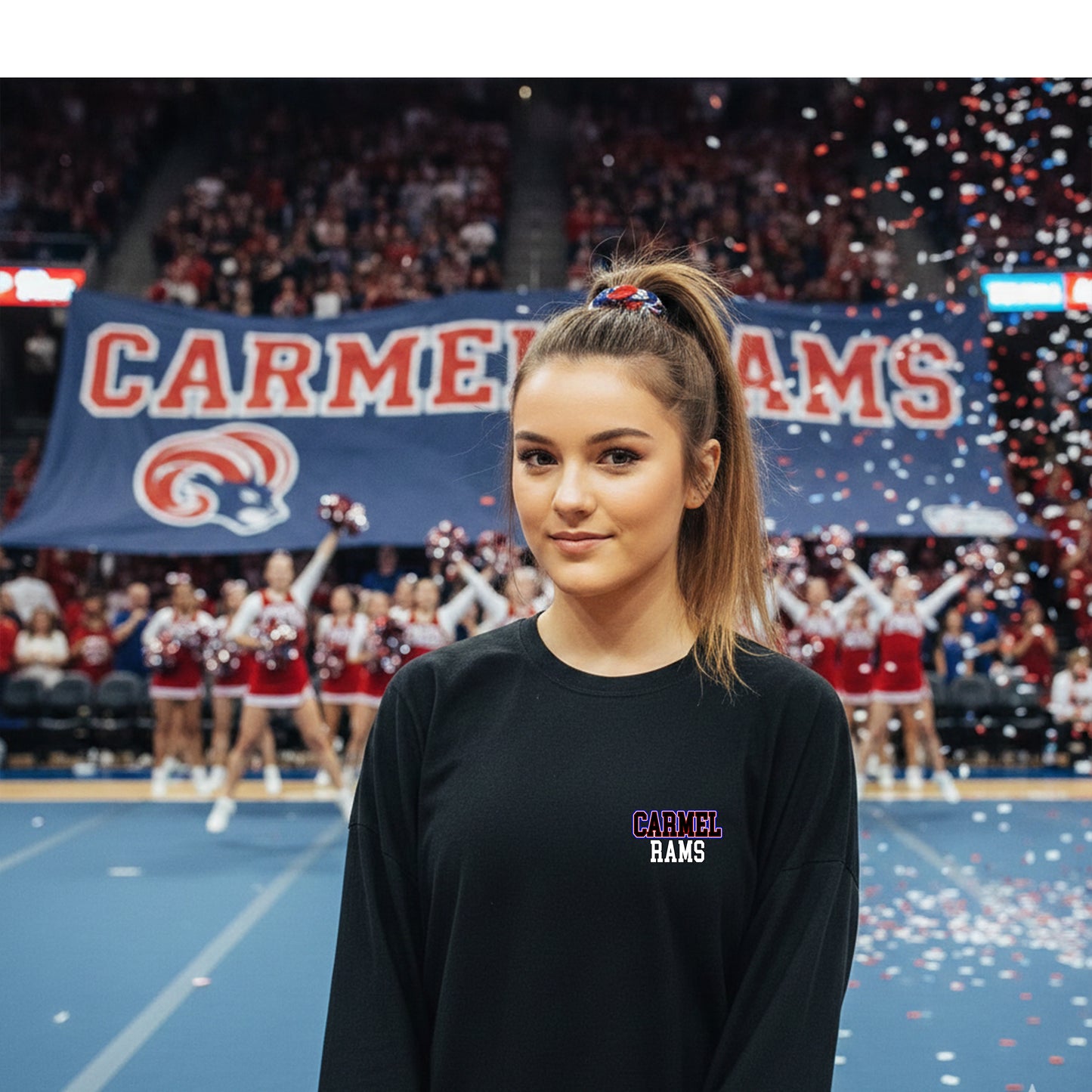 Rams Cheer CHAMPION Comp shirt - D14