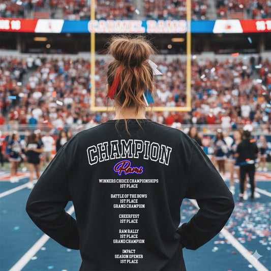 Rams Cheer CHAMPION Comp shirt - D14