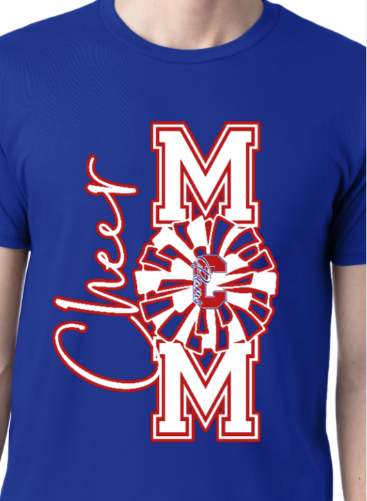 Carmel Rams Cheer Mom t-shirt