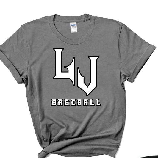 Adult Lumber Jacks Spirit Wear Crew t-shirts - gray