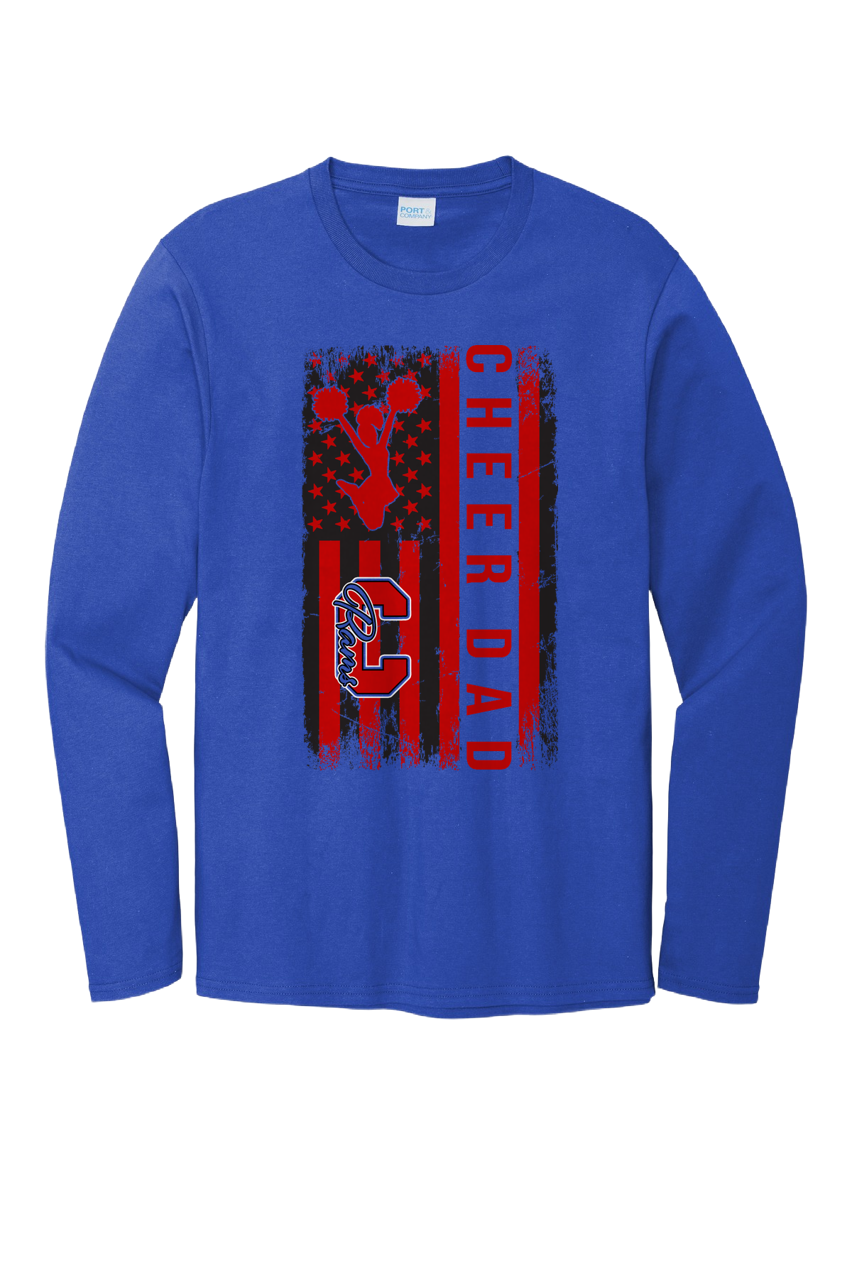 Carmel Rams Cheer Dad Long sleeve