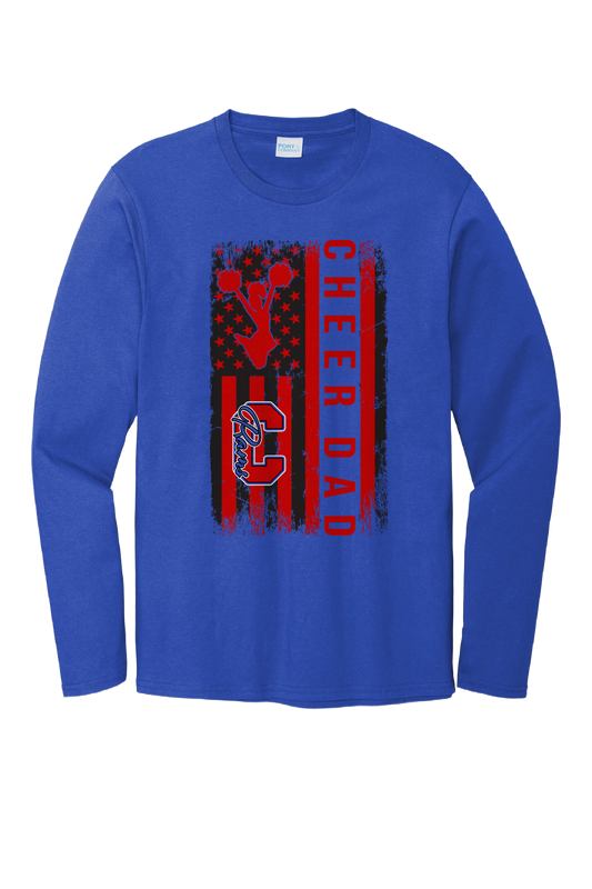 Carmel Rams Cheer Dad Long sleeve