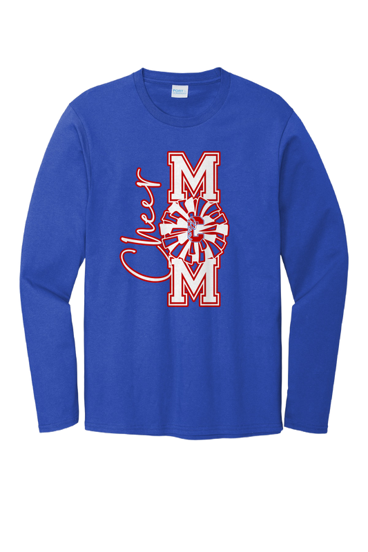 Carmel Rams Cheer Mom Long sleeve
