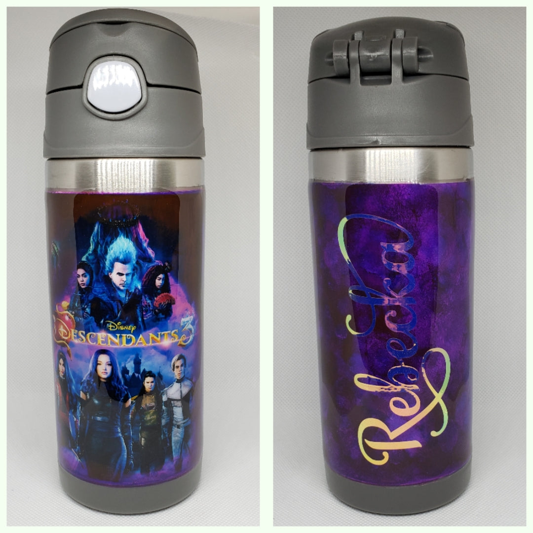 Custom 12 oz. Stainless steel water bottle - Made to order