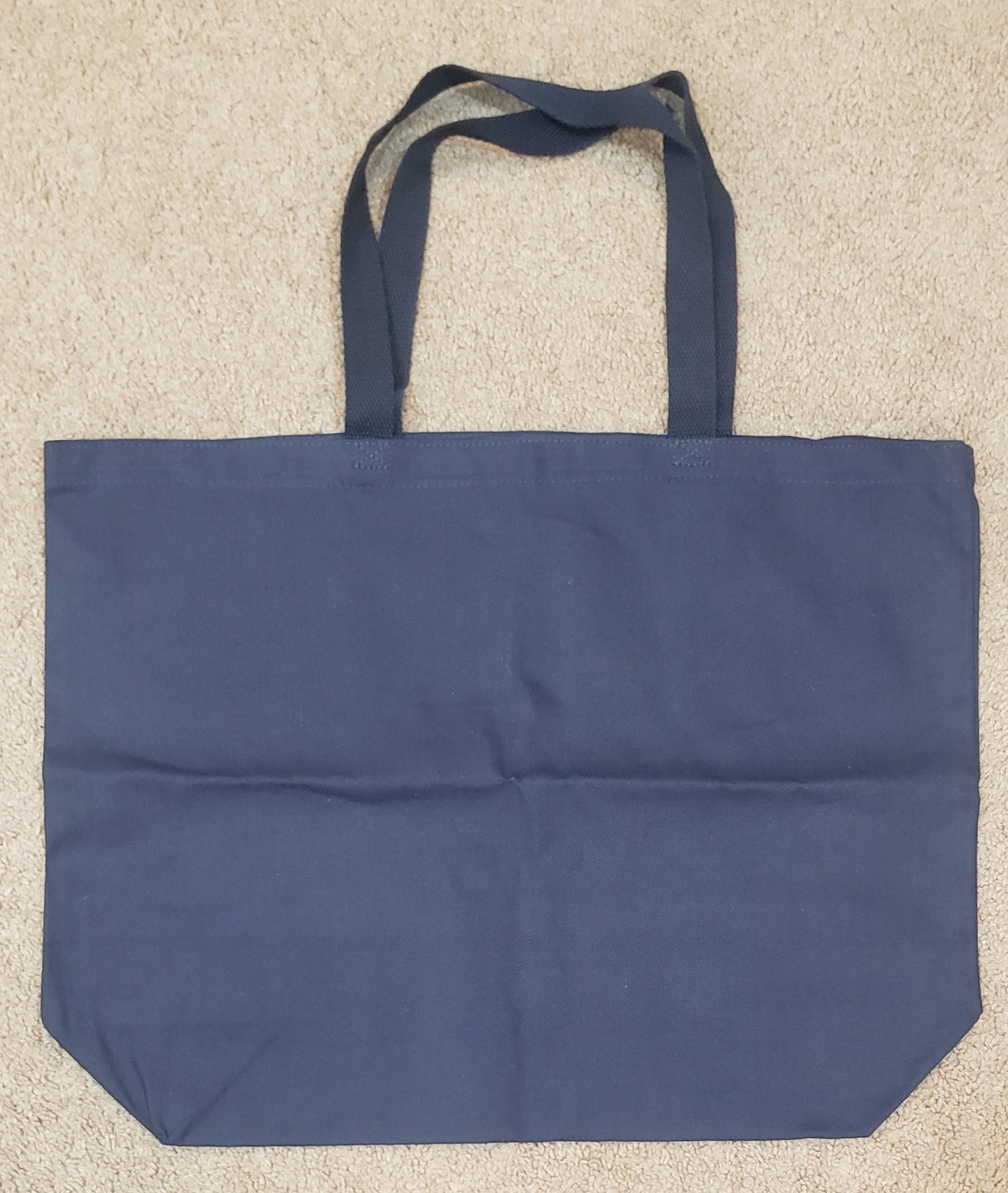 Large Custom reusable canvas tote bags