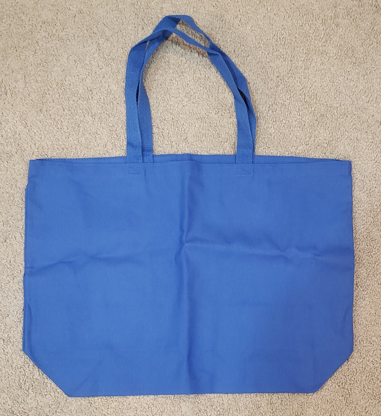 Large Custom reusable canvas tote bags