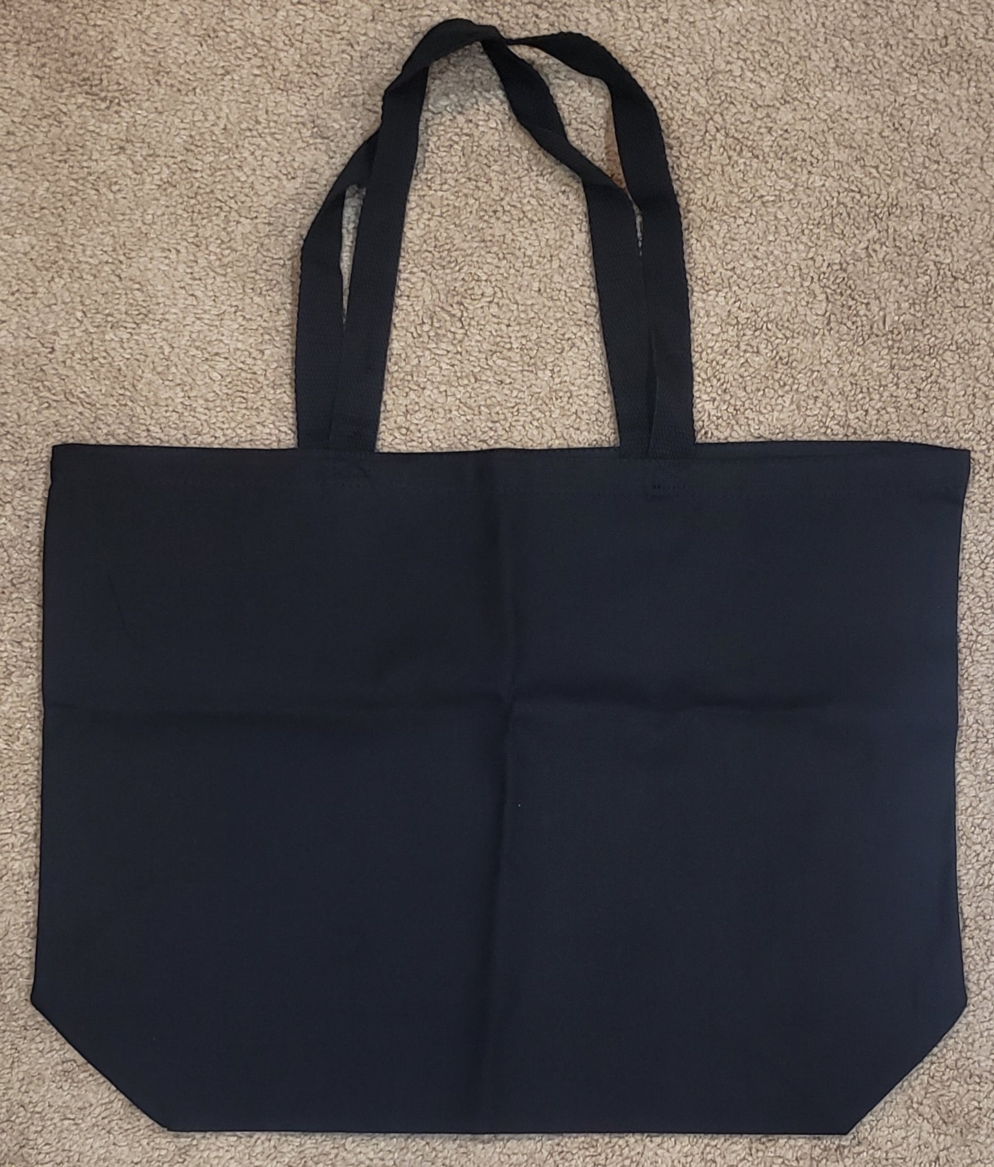 Large Custom reusable canvas tote bags