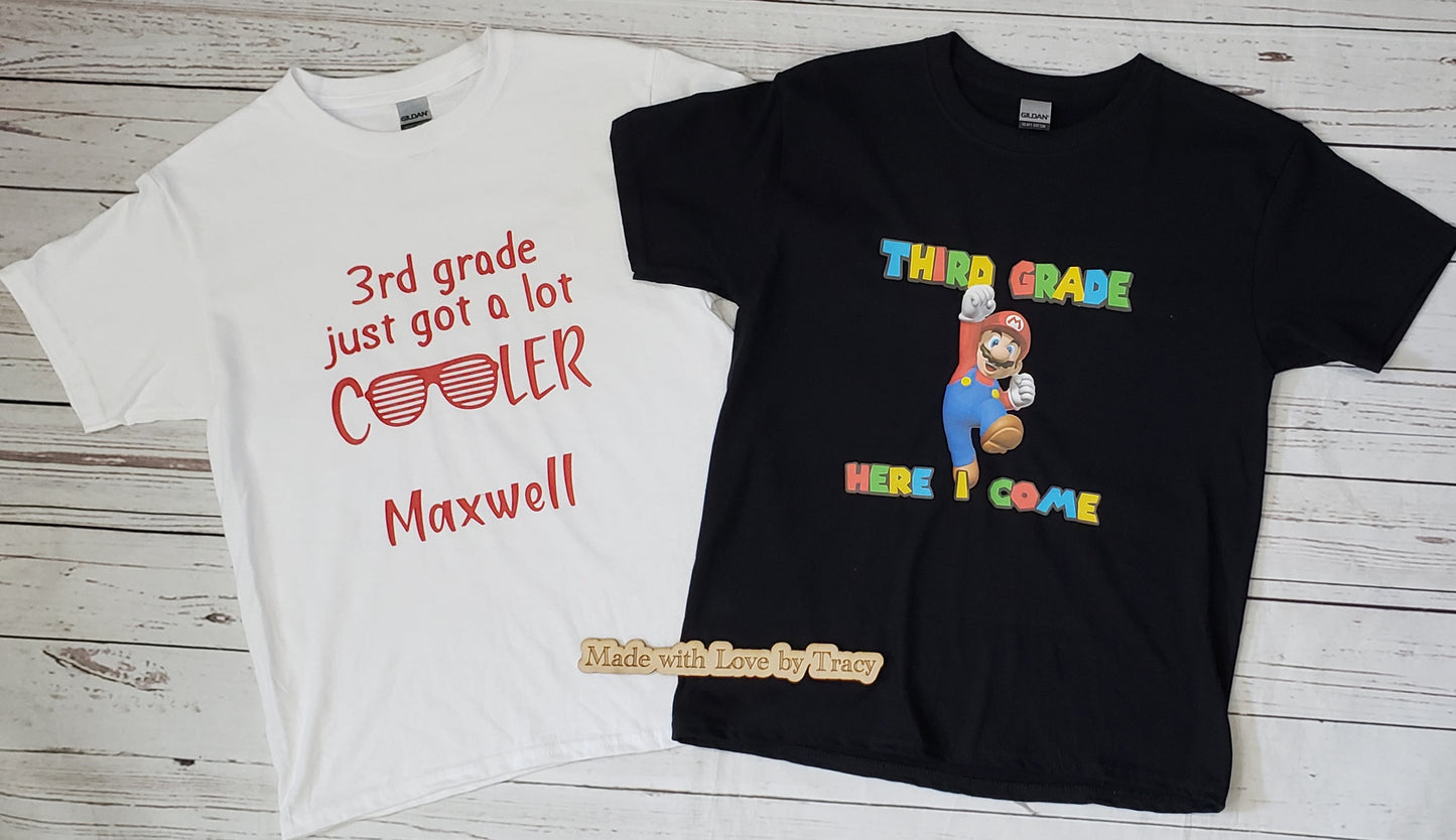 Custom made to order tshirts