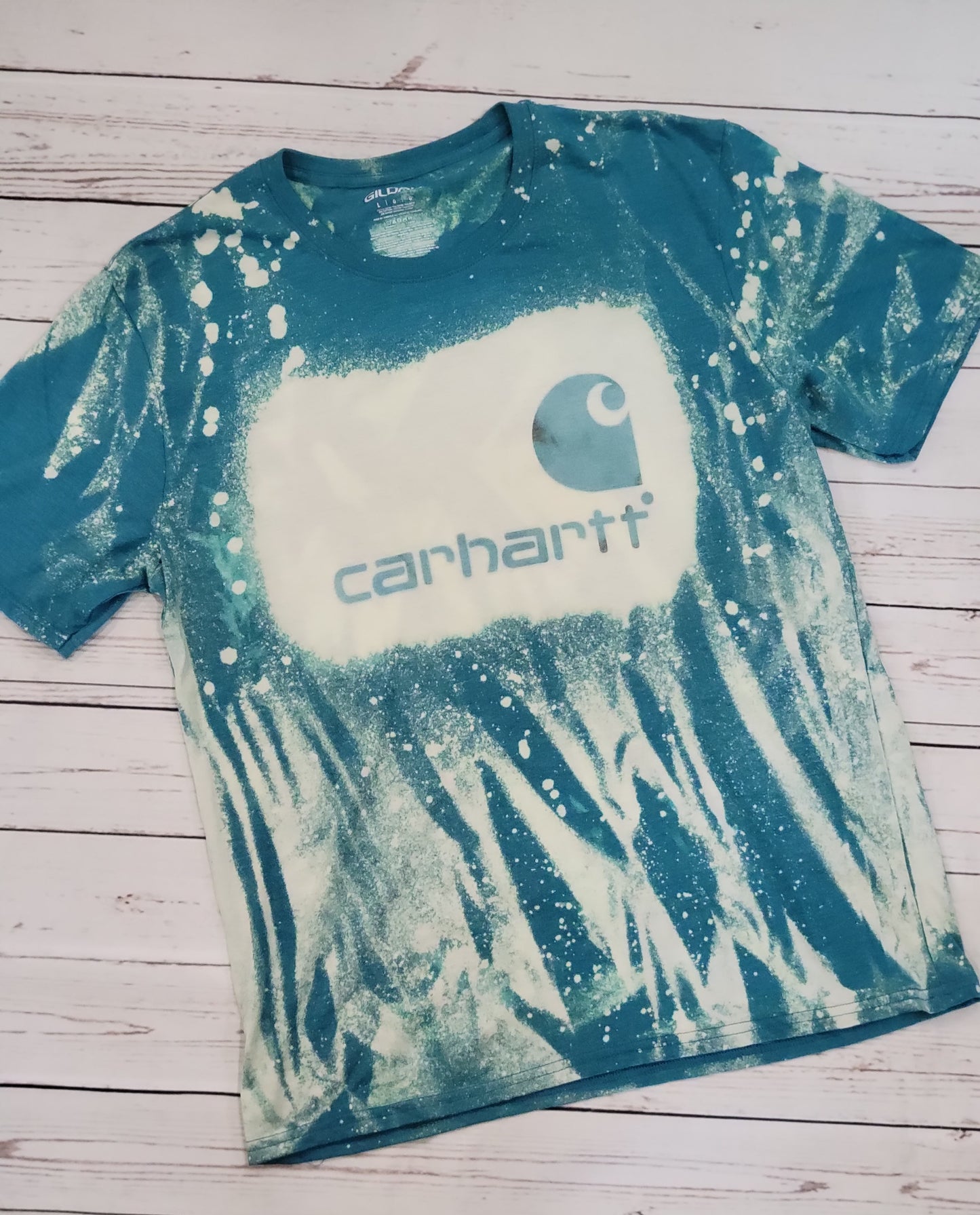 Turquoise Carhartt - Bleached  Large