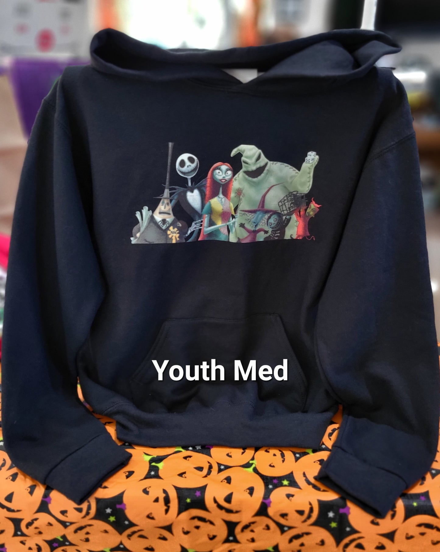 Youth Medium Nightmare Before Christmas Hoodie