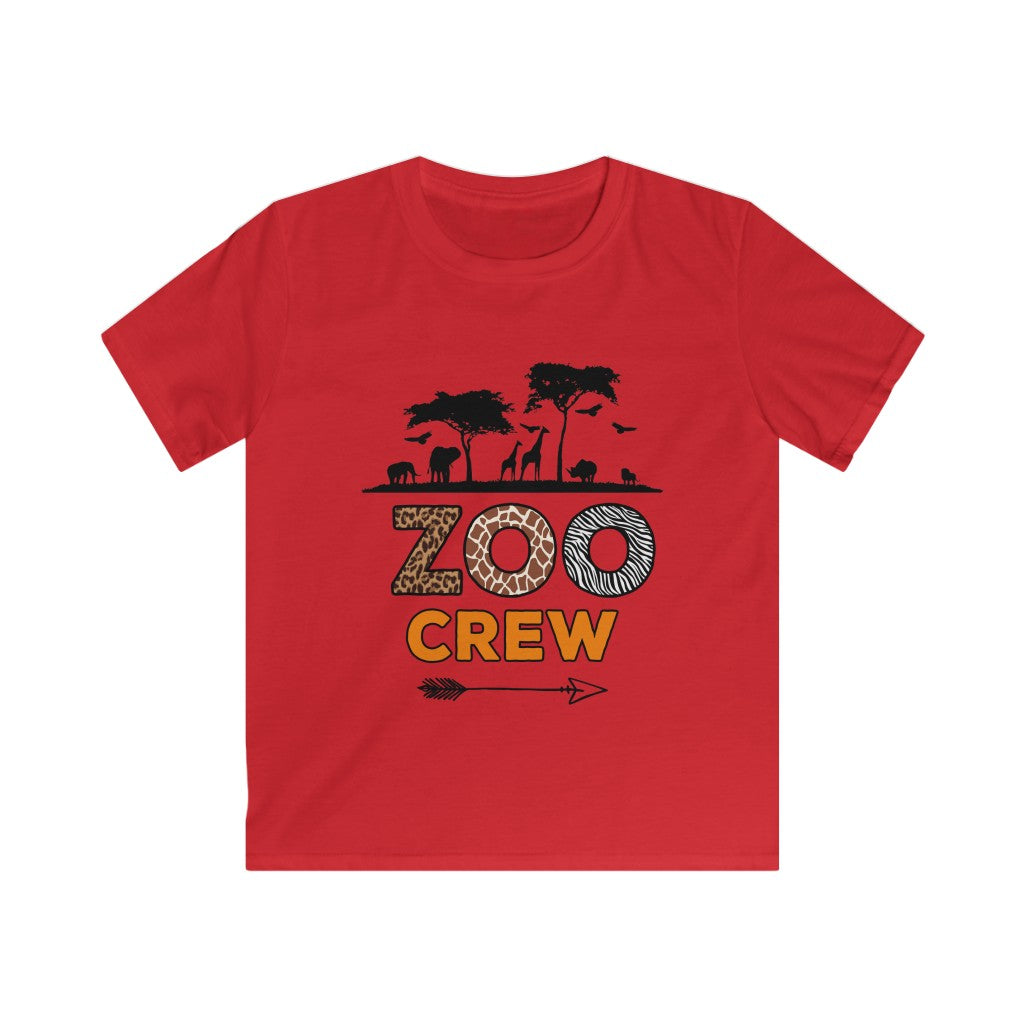 Zoo Crew Kids Softstyle Tee