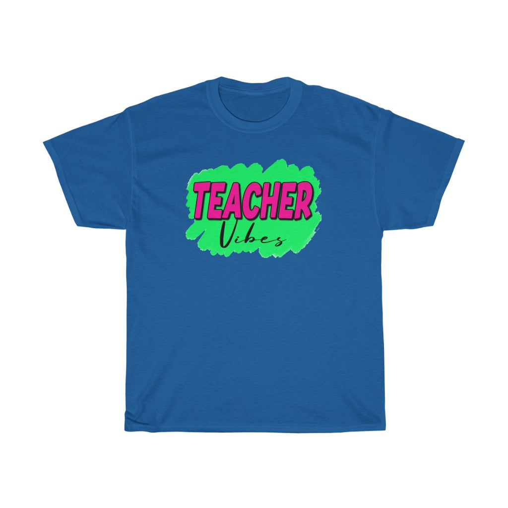 Teacher VIBES Unisex Heavy Cotton Tee