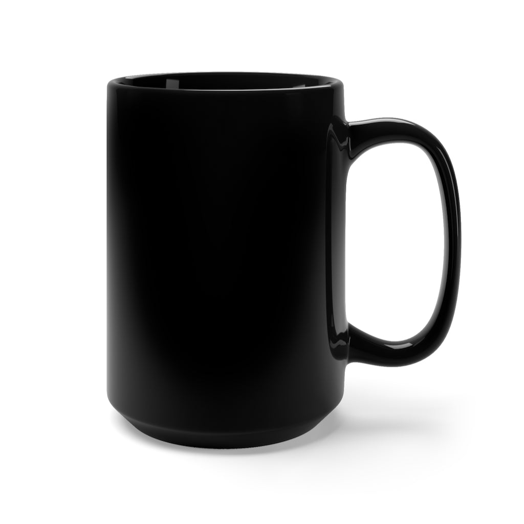 Probably Overthinking everything funny Black Mug 15oz