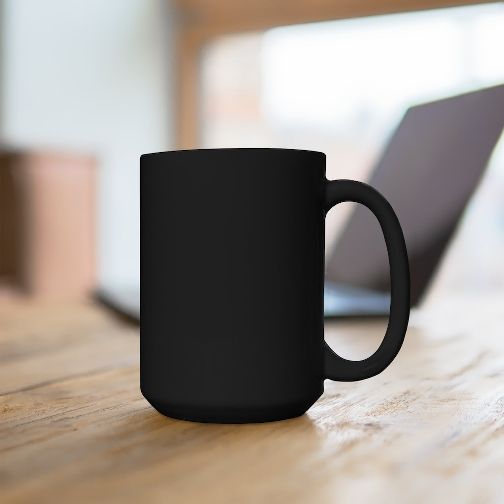 Probably Overthinking everything funny Black Mug 15oz