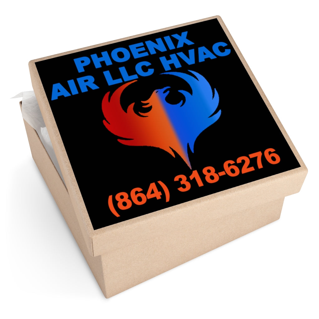 PHOENIX AIR Square Vinyl Stickers