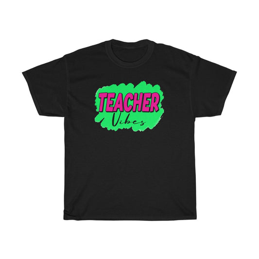 Teacher VIBES Unisex Heavy Cotton Tee