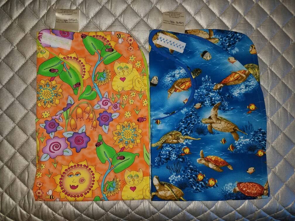 Youth/Adult custom made bibs -  2 sizes Personalization available