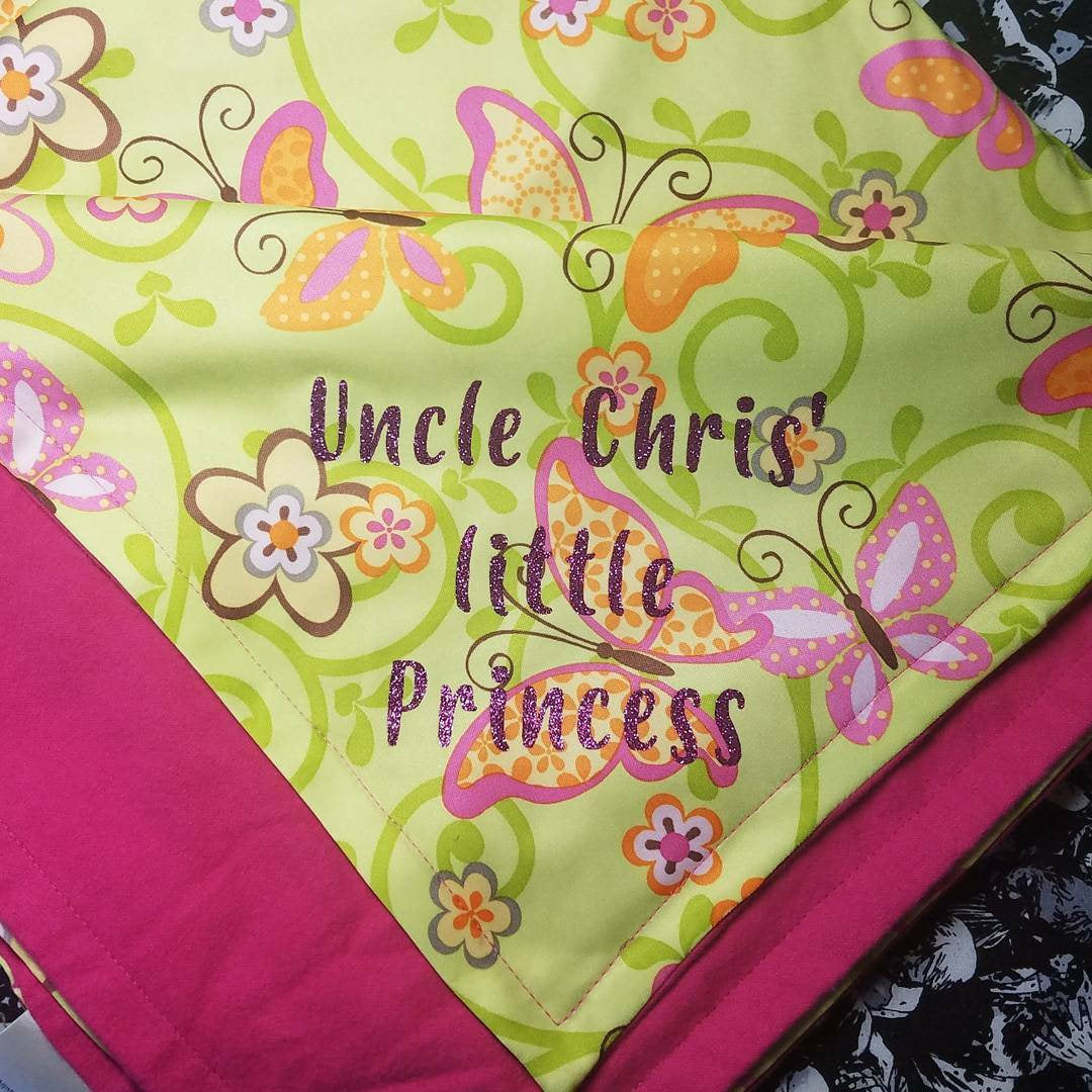 Custom, handmade Baby/Toddler crib blankets