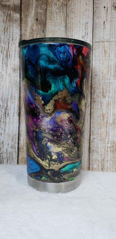 Custom made to order, 20oz. Insulated travel mug