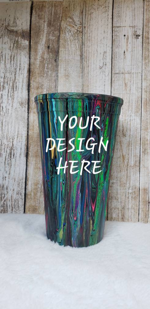 Custom Acrylic tumblers - Made to order