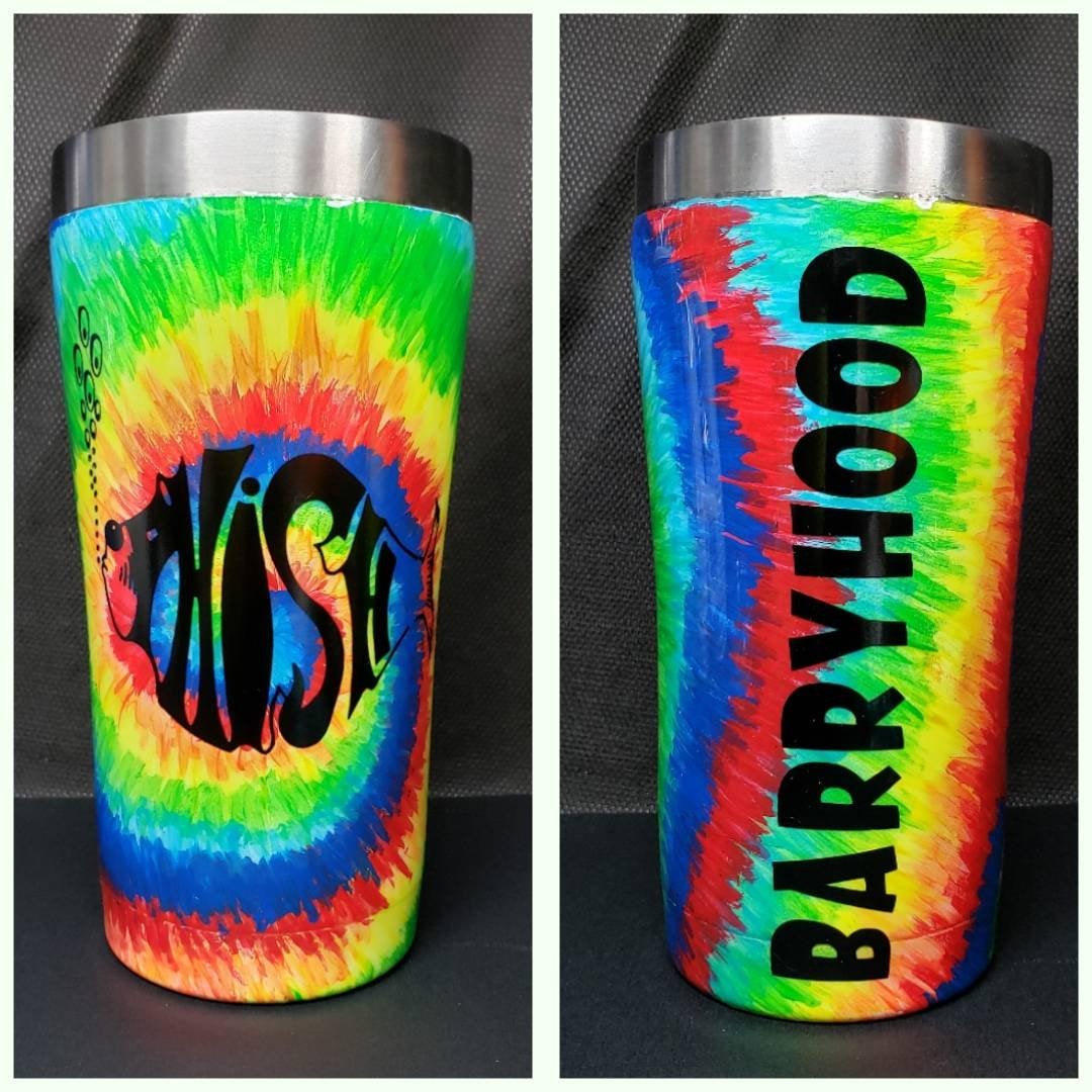 Custom made to order, 20oz. Insulated travel mug