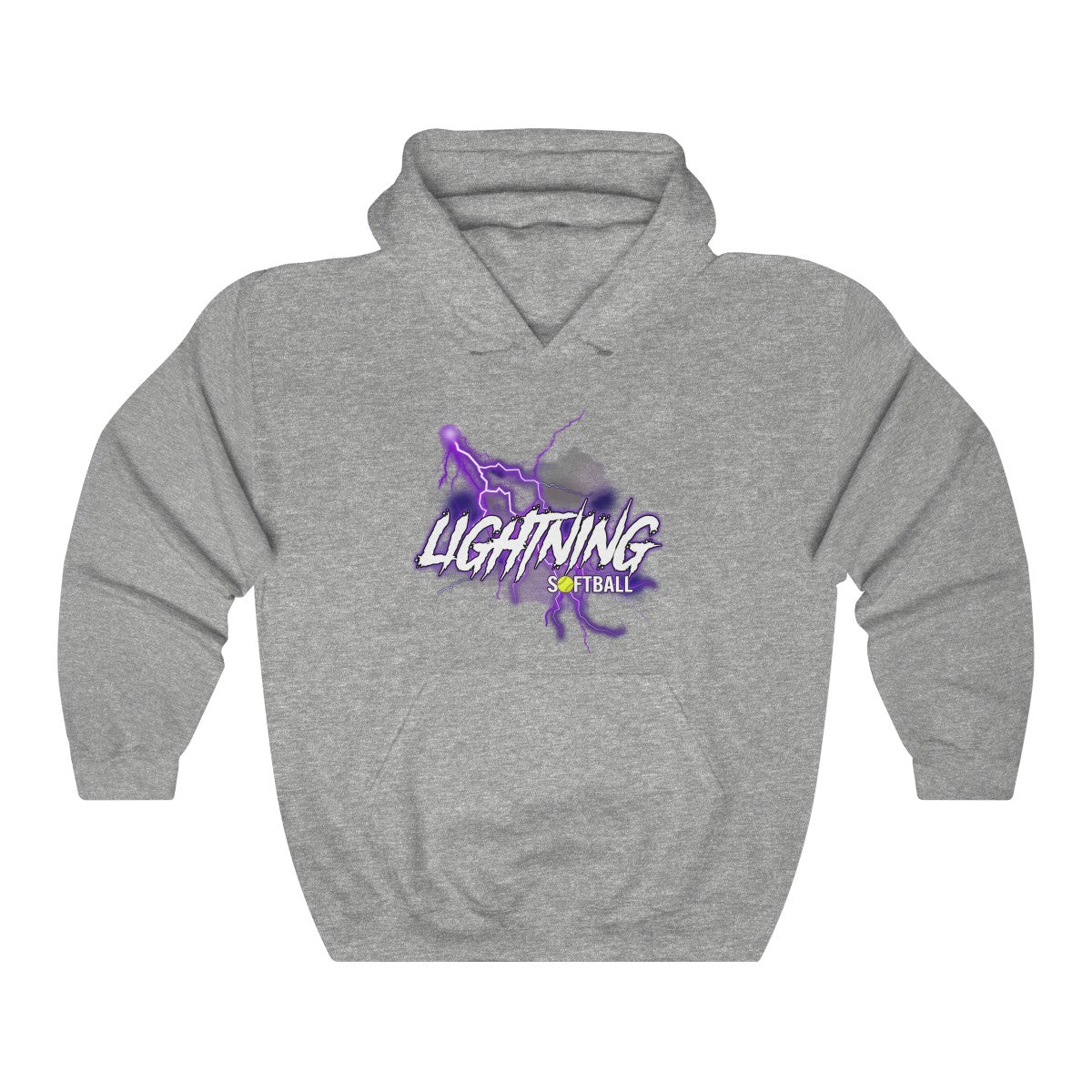 Adult Lightning Hoodie - Spirit Wear - Local orders only