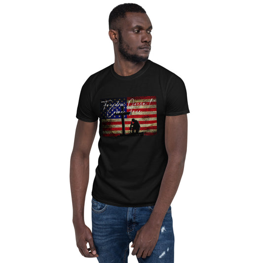 American Flag Freedom Doesn't Come Free Unisex T-Shirt