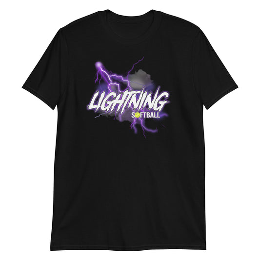 Lightning Softball Youth t shirt - Spirit wear Local order