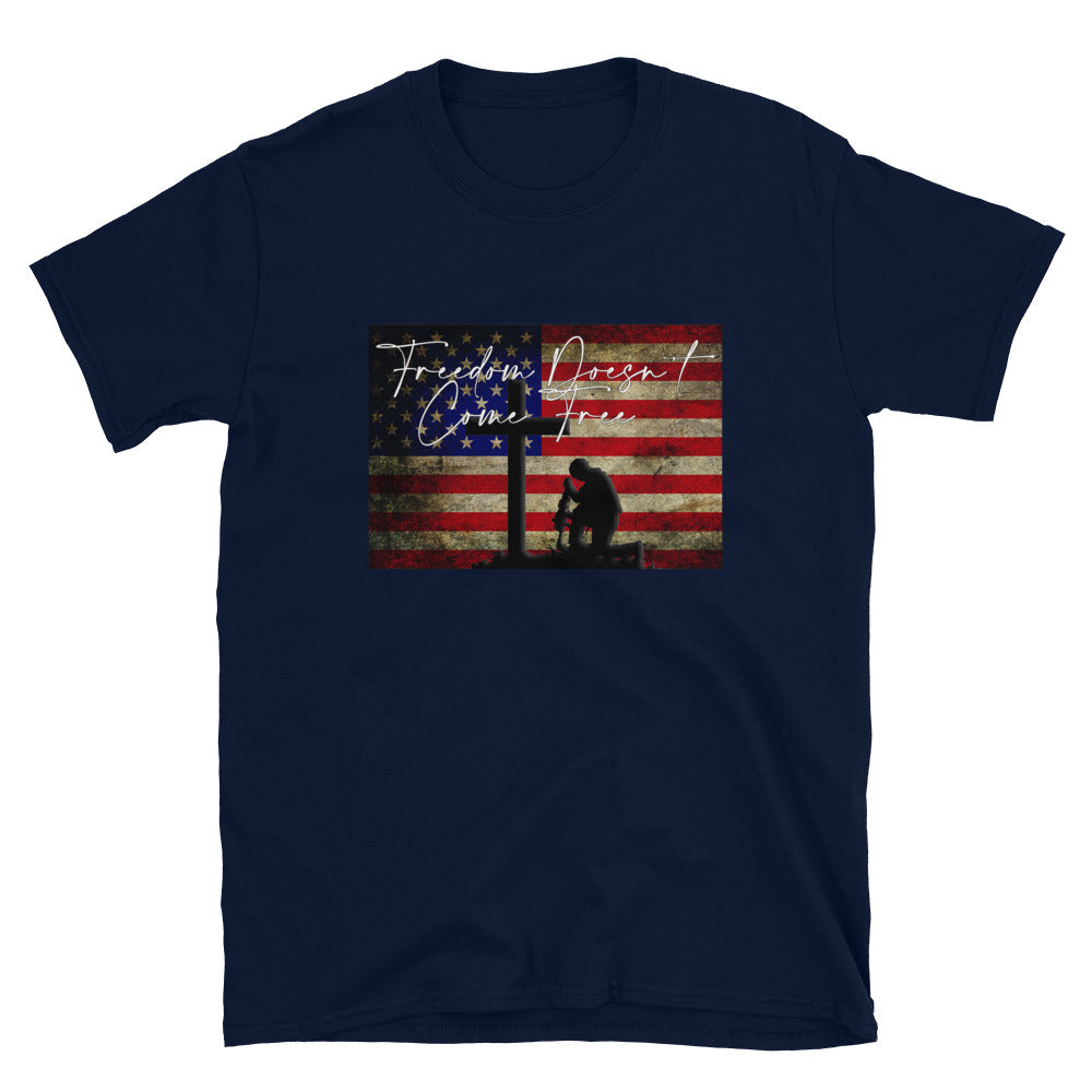 American Flag Freedom Doesn't Come Free Unisex T-Shirt