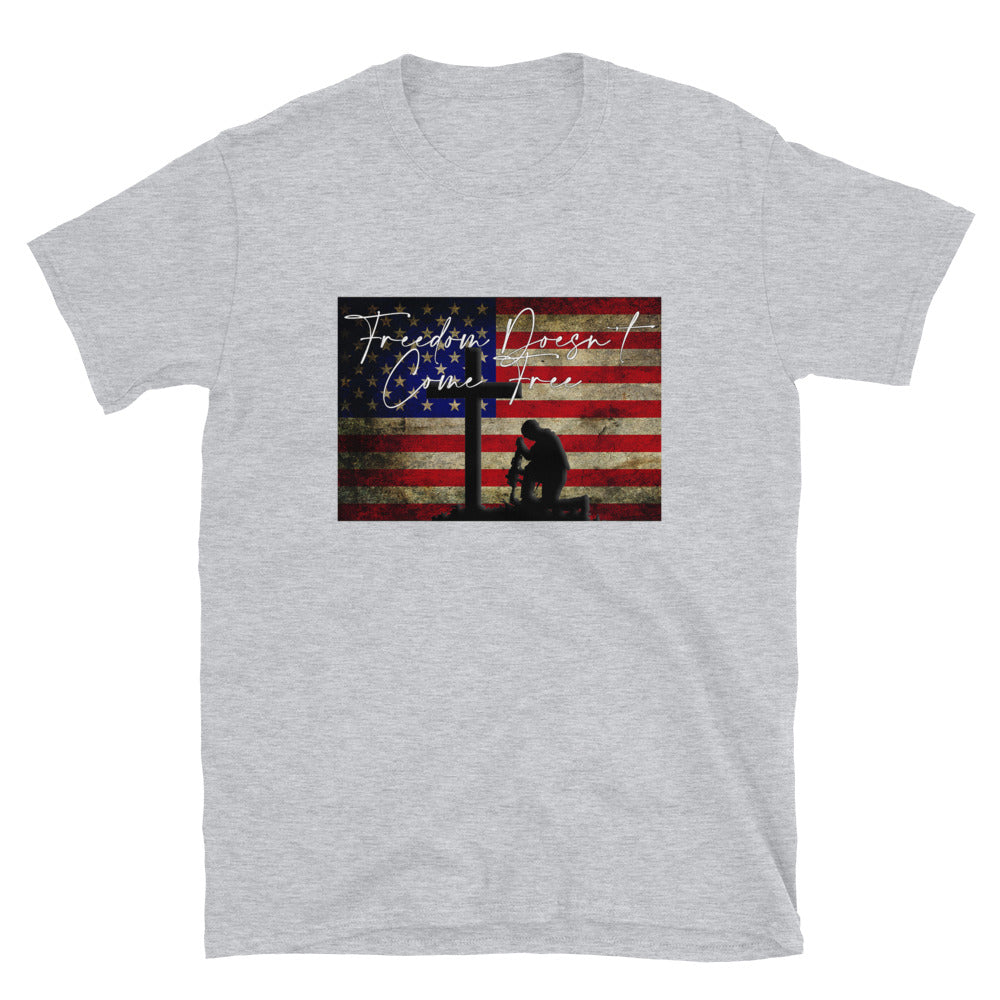 American Flag Freedom Doesn't Come Free Unisex T-Shirt