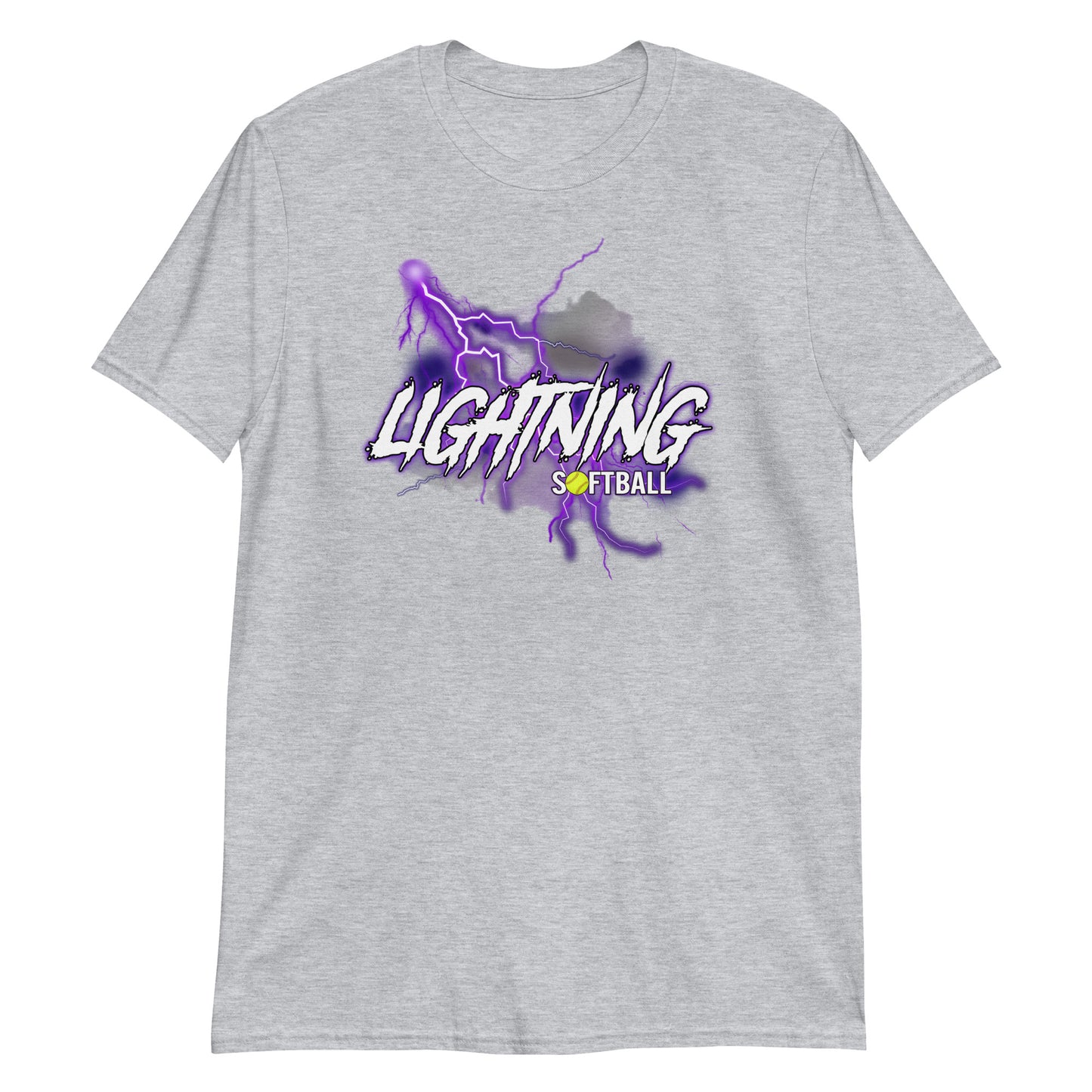 Lightning Softball Youth t shirt - Spirit wear Local order